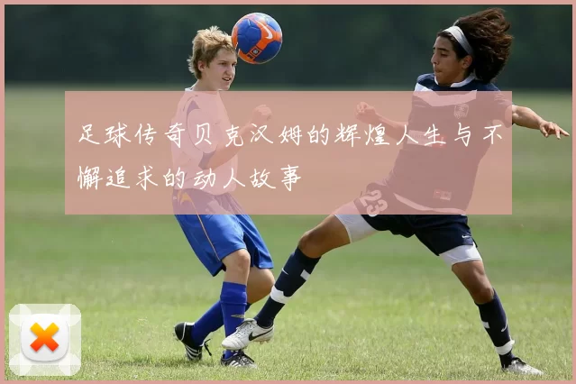 足球传奇贝克汉姆的辉煌人生与不懈追求的动人故事